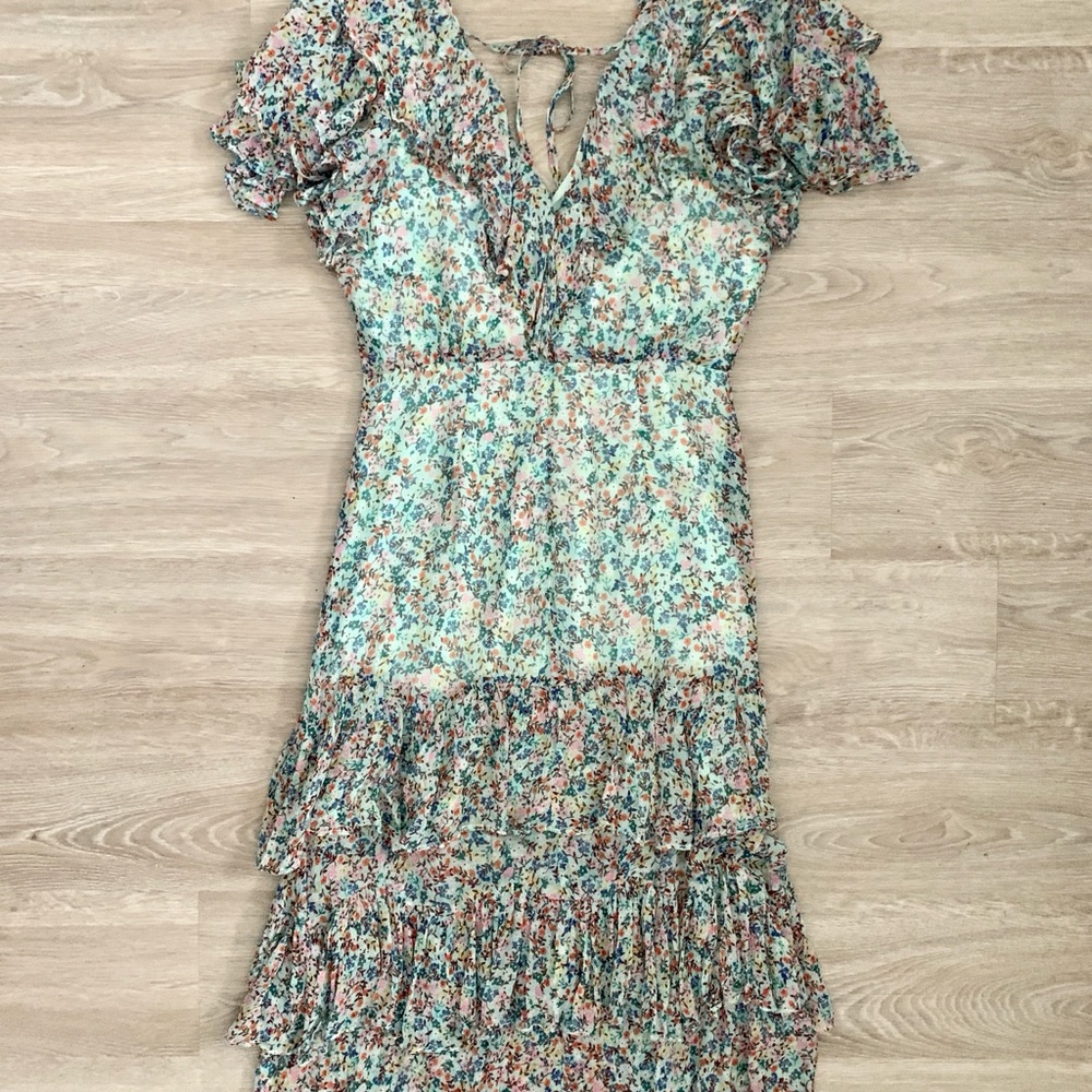 Floral Ruffle Dress - Picture 9 of 9